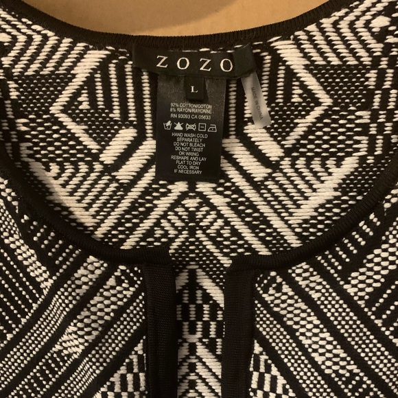 ZOZO Large Sweater Cardigan Long Sleeve NWT - Picture 4 of 5